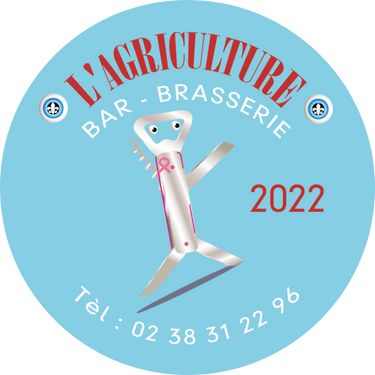 Stickers brasserie l'Agriculture Briare 2022