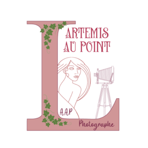 création de logo pour la photographe ARTEMIS AU POINT LOIRET 45 Ouzouer sur loire