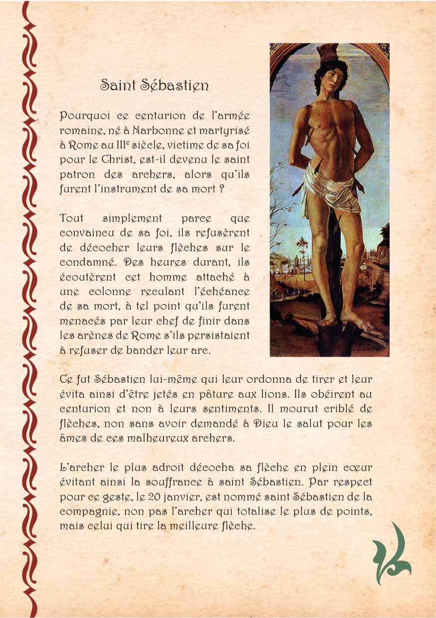 Mise en page d'un livret déglise pour un adoubemnet de chevalier Ouzouer sur Loire Loiret 45